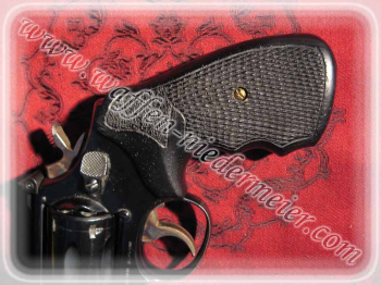 S&W Holzgriffschalen schwarze für K-Rahmen